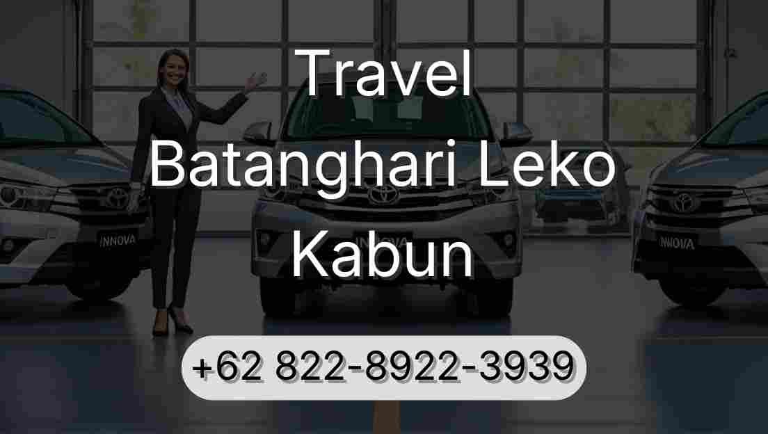 Travel Batanghari Leko Kabun