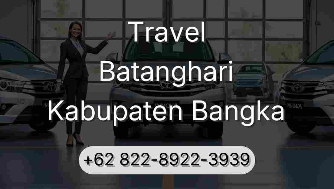 Travel Batanghari Kabupaten Bangka