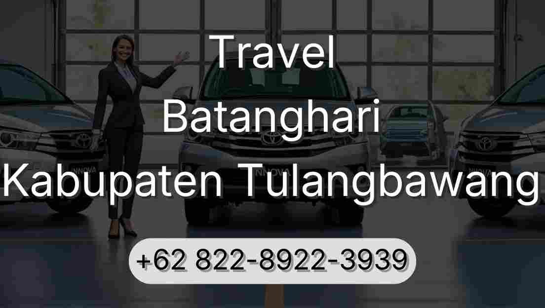 Travel Batanghari Kabupaten Tulangbawang