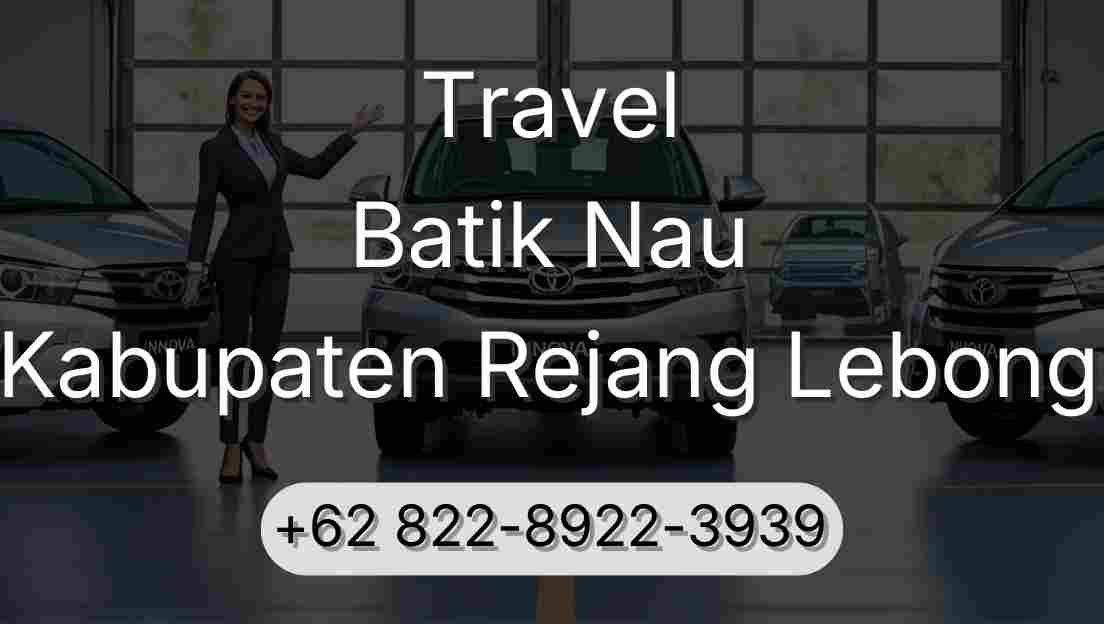 Travel Batik Nau Kabupaten Rejang Lebong