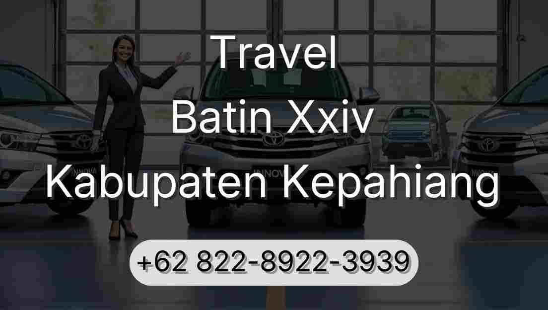 Travel Batin Xxiv Kabupaten Kepahiang
