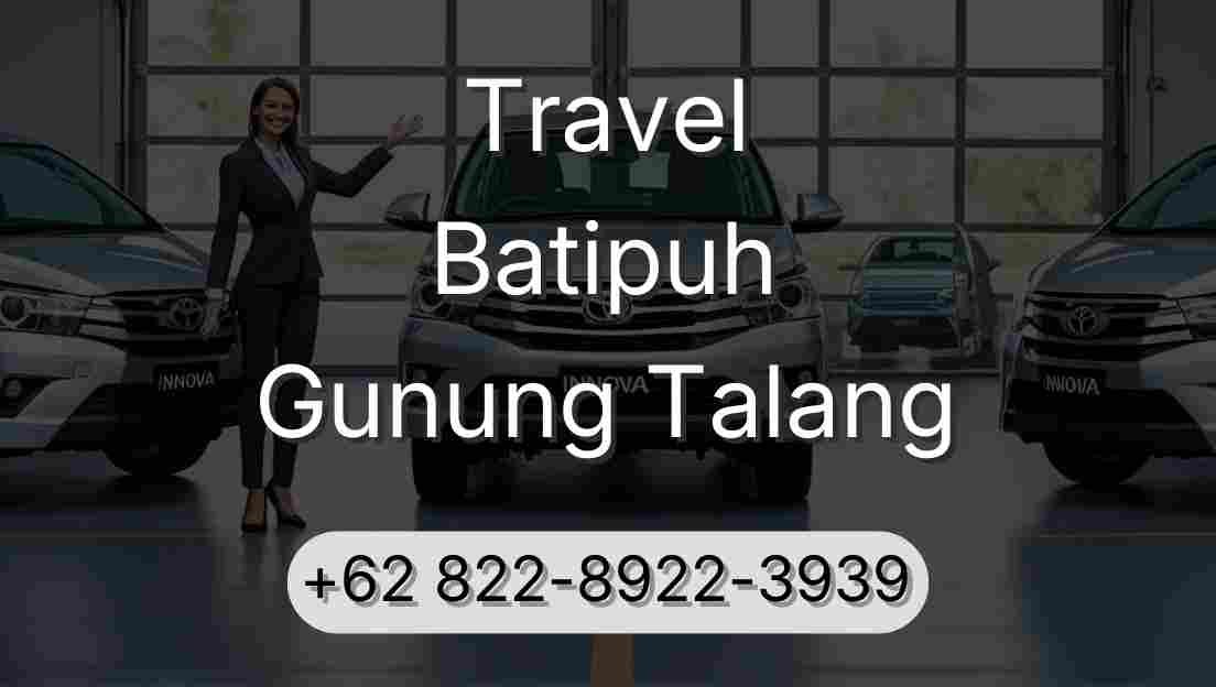 Travel Batipuh Gunung Talang