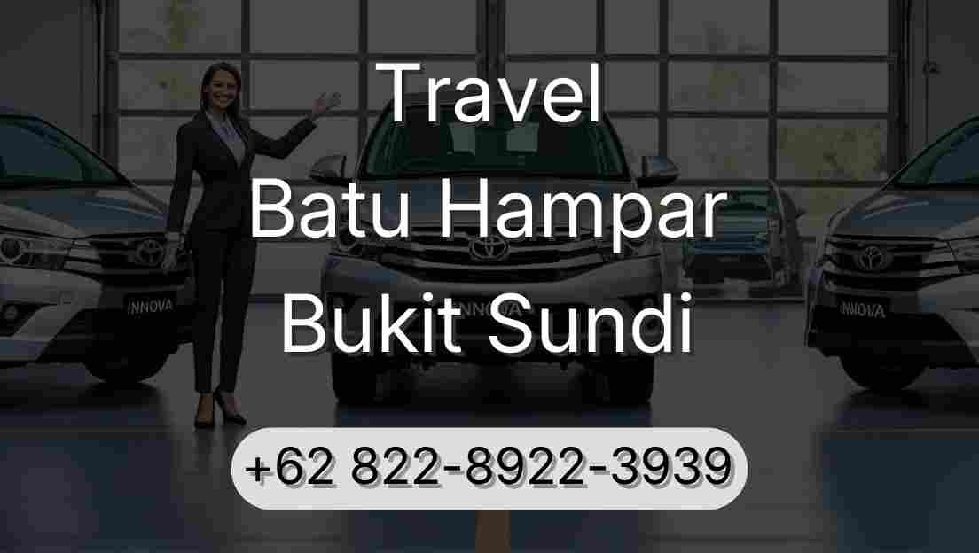 Travel Batu Hampar Bukit Sundi