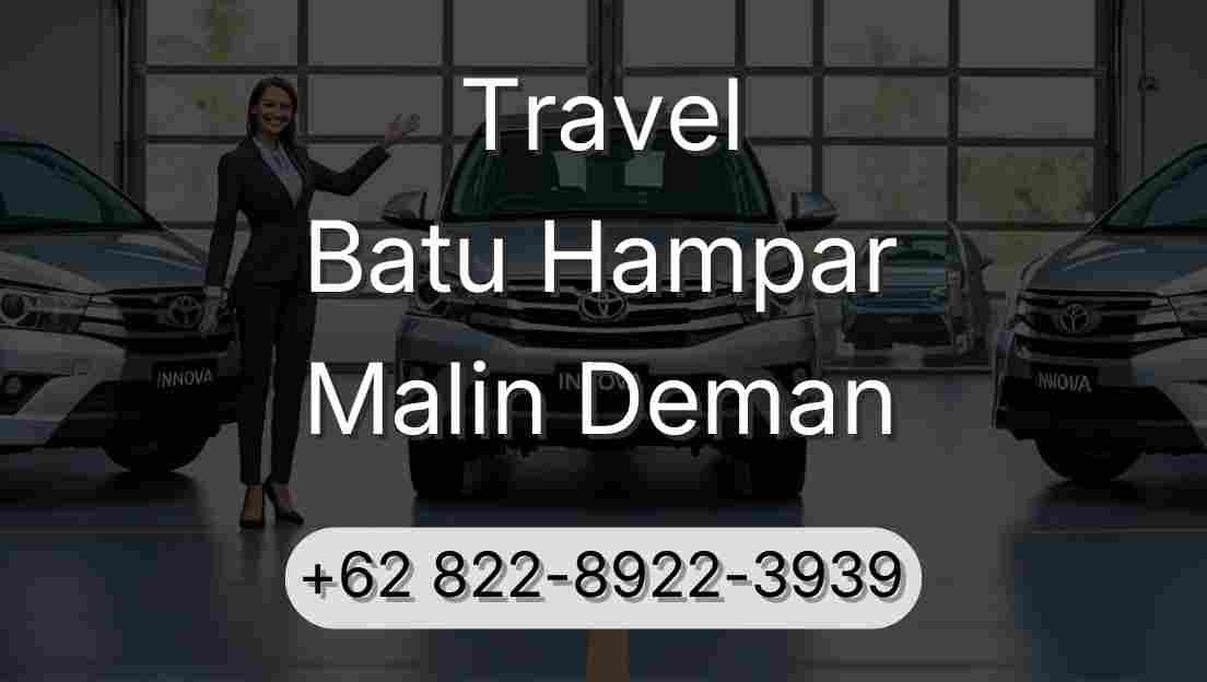 Travel Batu Hampar Malin Deman