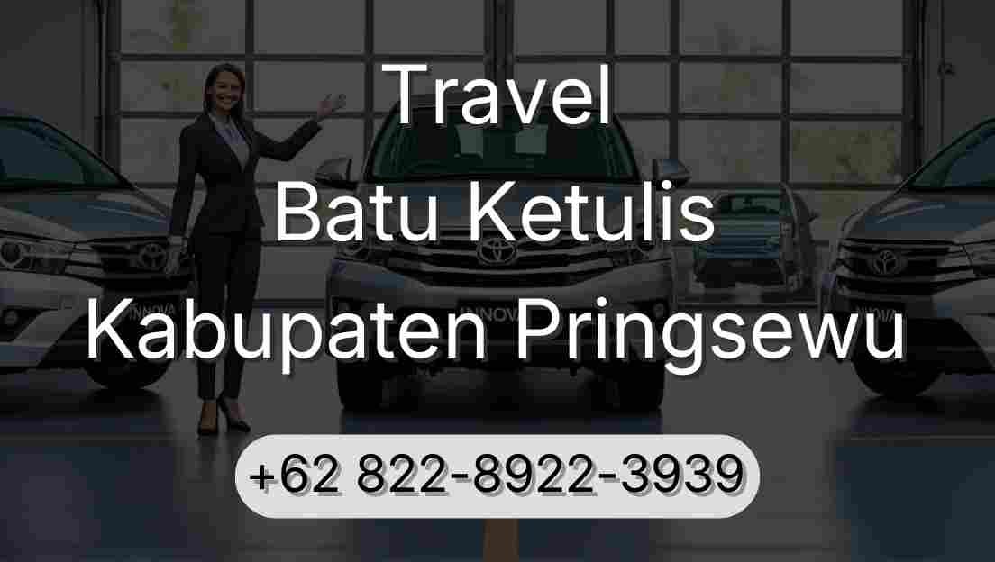 Travel Batu Ketulis Kabupaten Pringsewu
