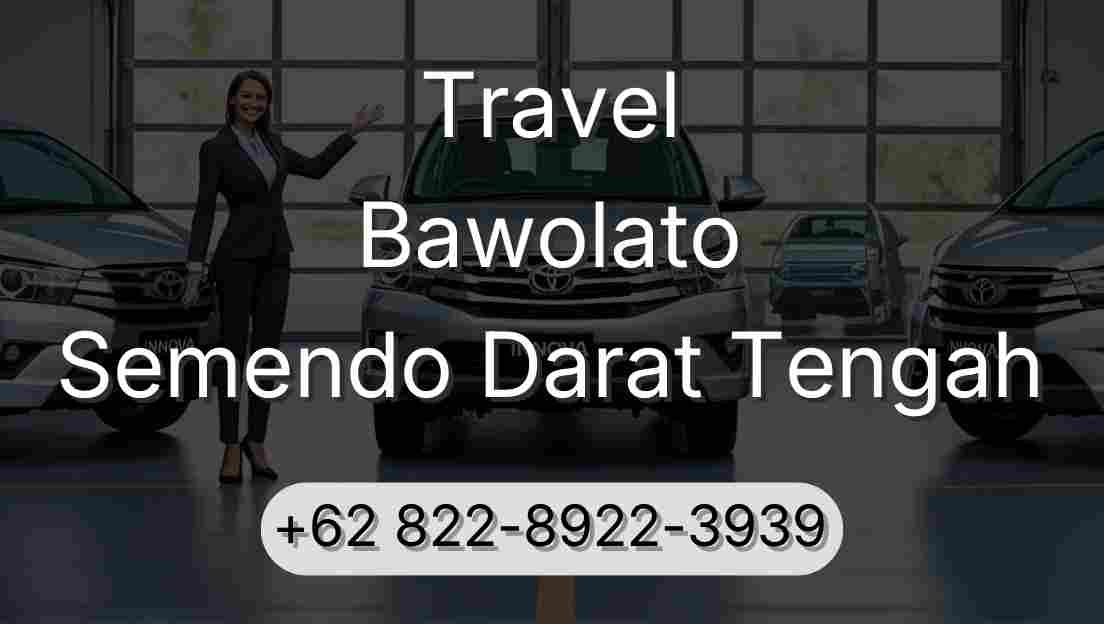 Travel Bawolato Semendo Darat Tengah