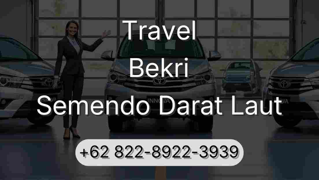 Travel Bekri Semendo Darat Laut