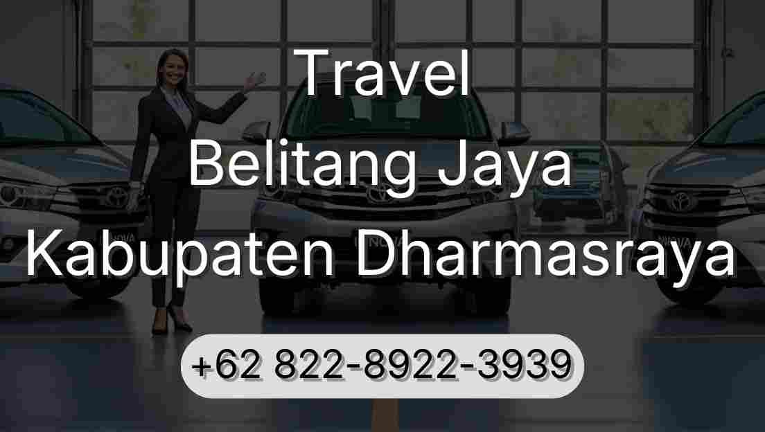Travel Belitang Jaya Kabupaten Dharmasraya