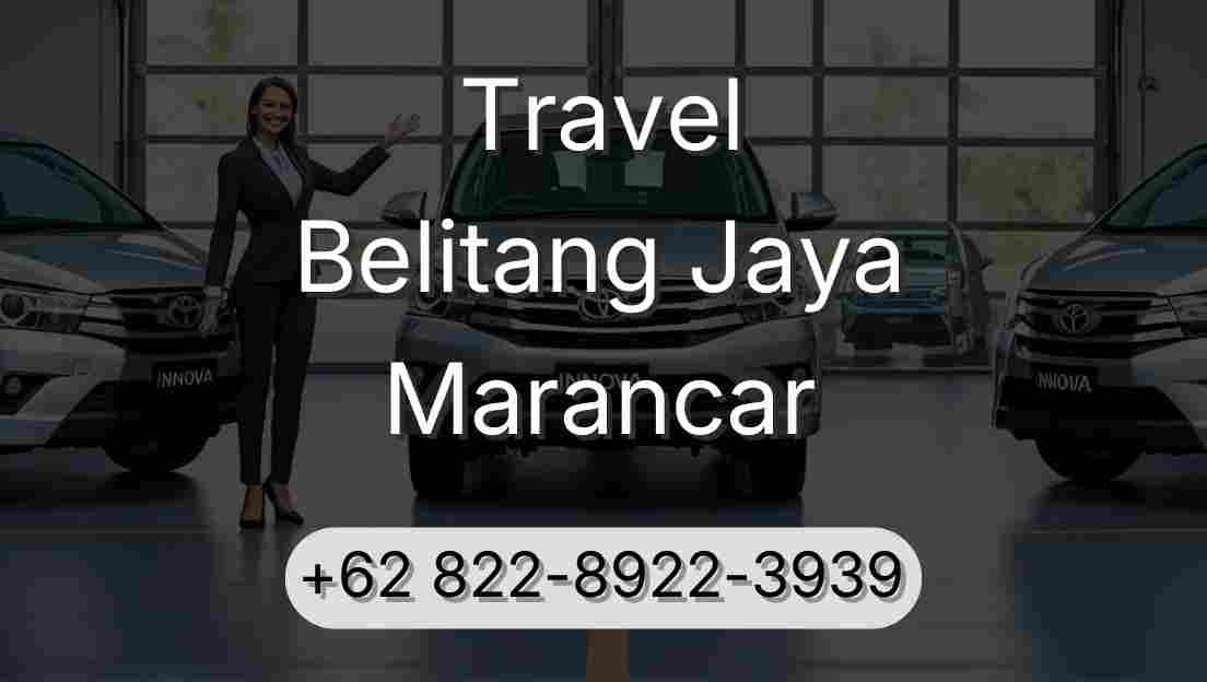 Travel Belitang Jaya Marancar