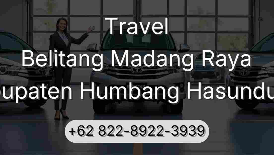 Travel Belitang Madang Raya Kabupaten Humbang Hasundutan