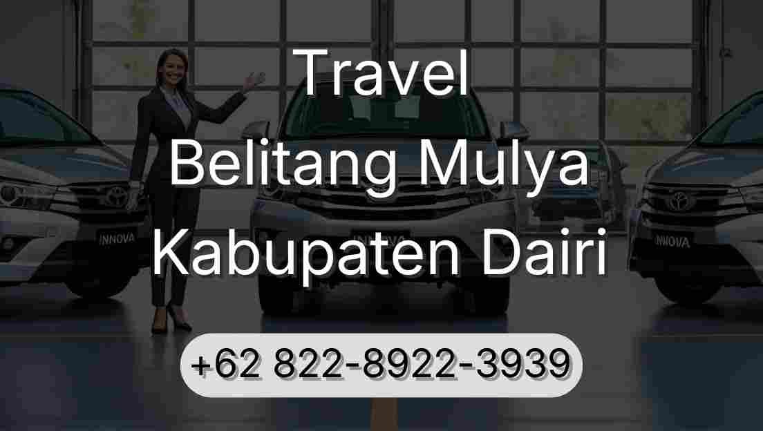 Travel Belitang Mulya Kabupaten Dairi