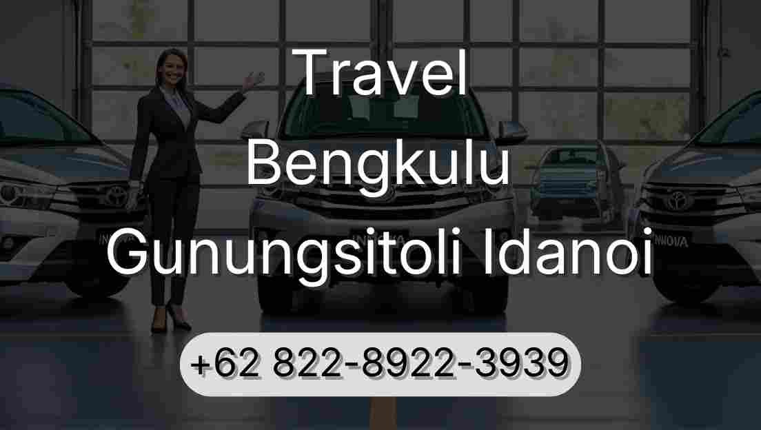 Travel Bengkulu Gunungsitoli Idanoi