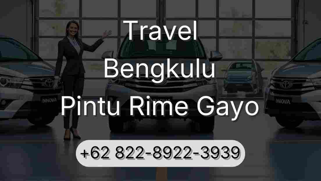 Travel Bengkulu Pintu Rime Gayo