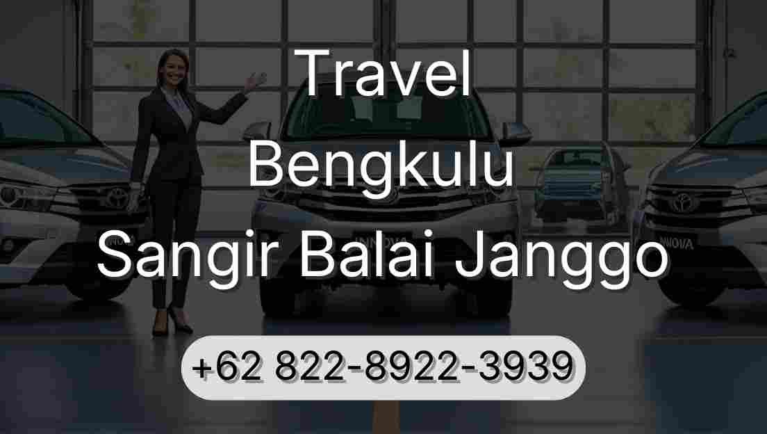 Travel Bengkulu Sangir Balai Janggo