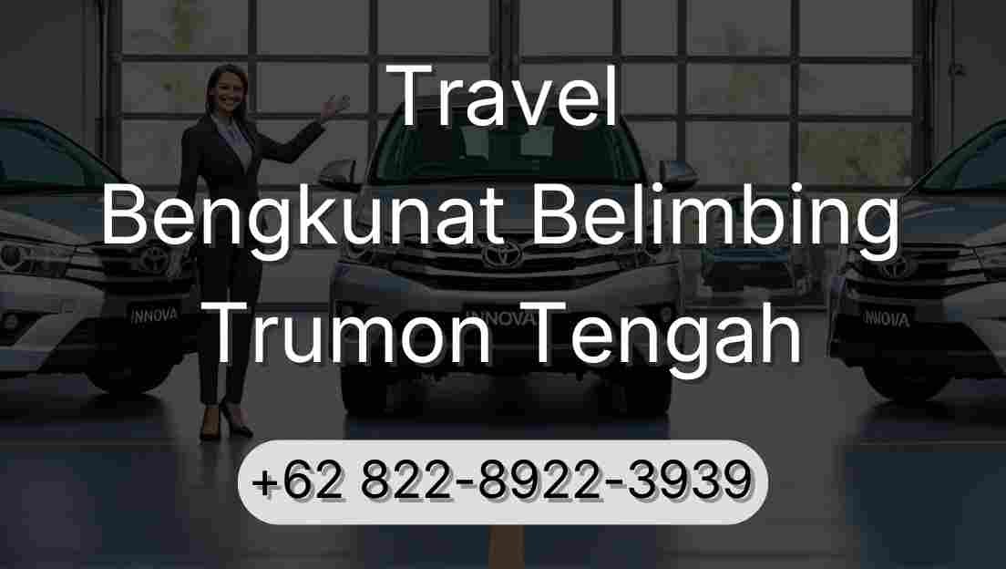 Travel Bengkunat Belimbing Trumon Tengah