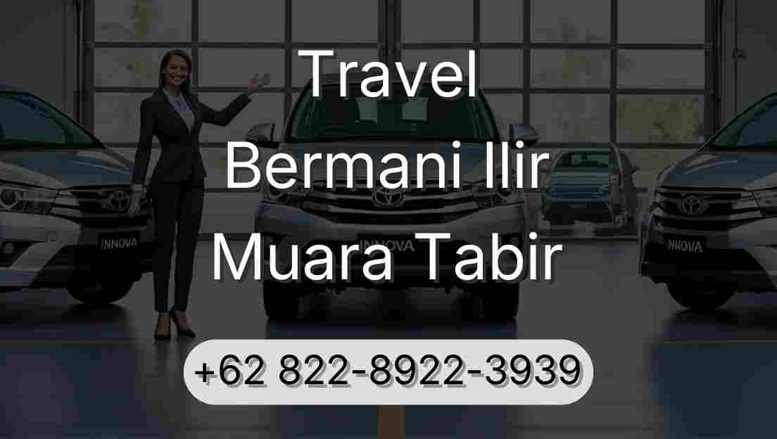 Travel Bermani Ilir Muara Tabir