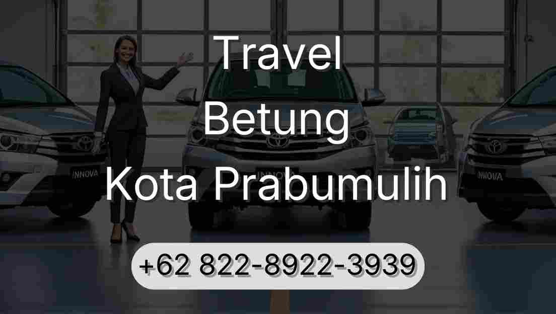 Travel Betung Kota Prabumulih