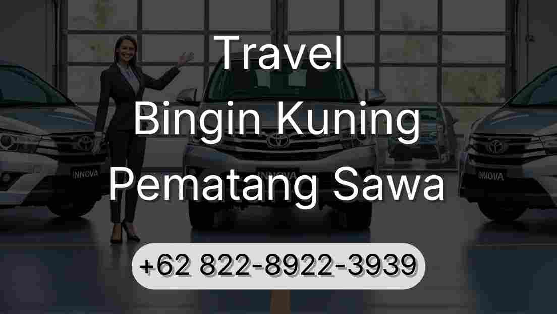 Travel Bingin Kuning Pematang Sawa