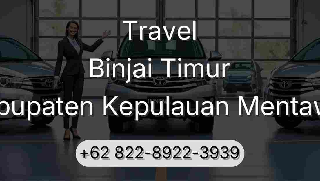 Travel Binjai Timur Kabupaten Kepulauan Mentawai
