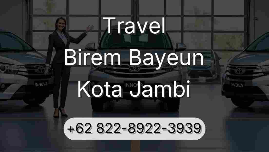 Travel Birem Bayeun Kota Jambi