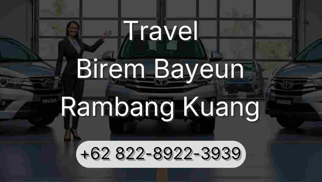 Travel Birem Bayeun Rambang Kuang