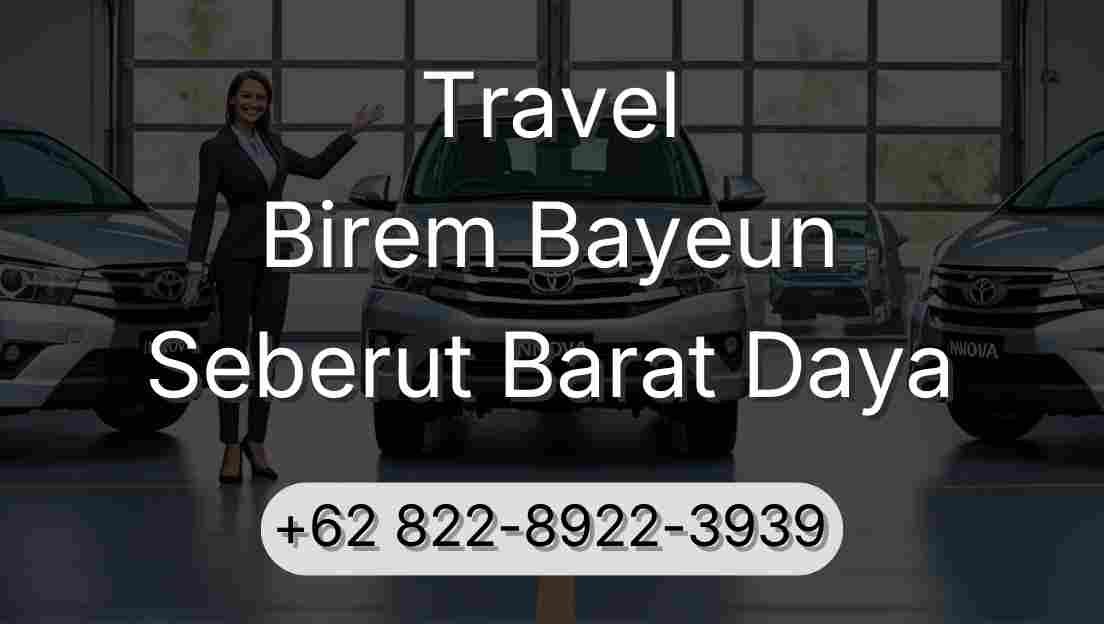 Travel Birem Bayeun Seberut Barat Daya