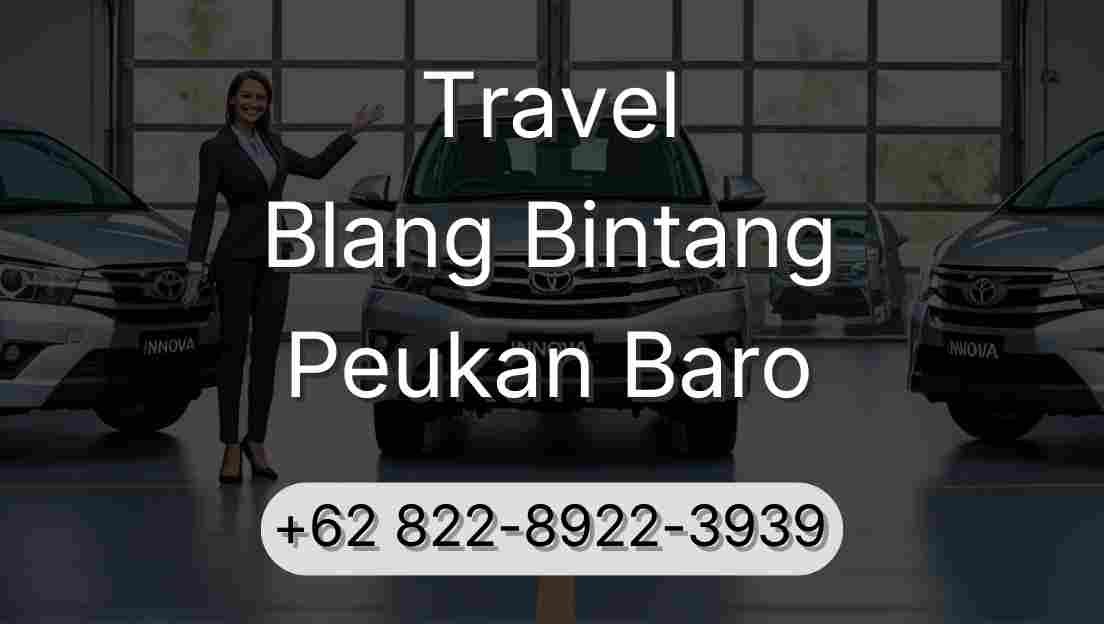 Travel Blang Bintang Peukan Baro