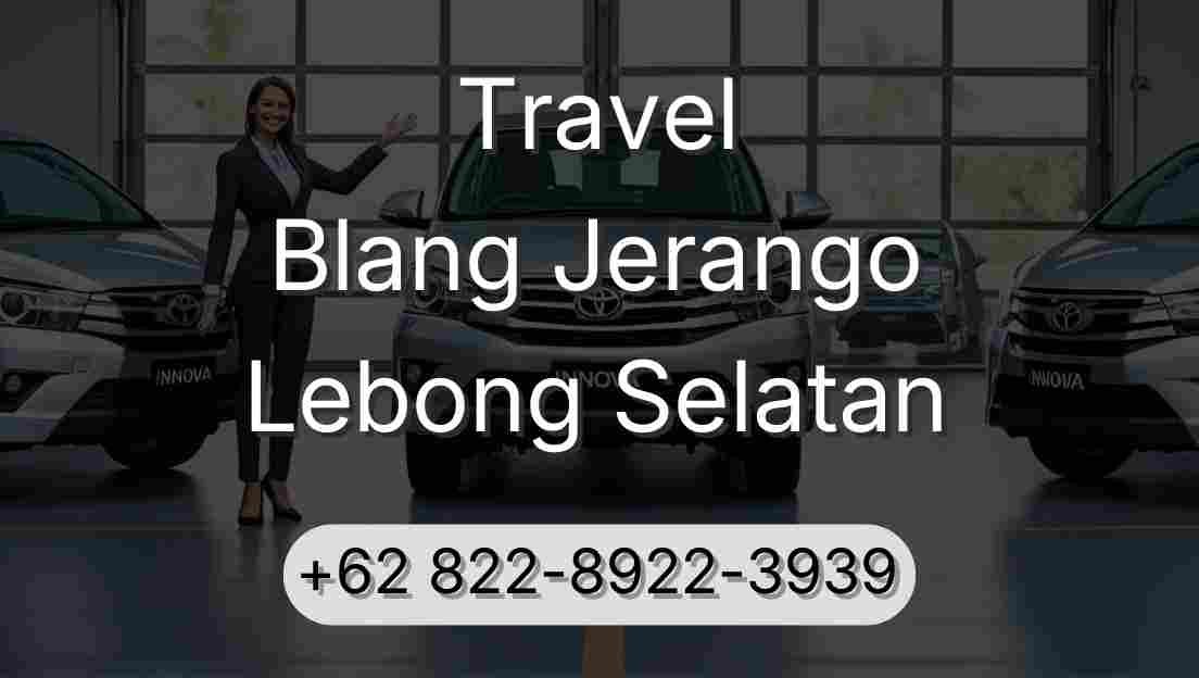 Travel Blang Jerango Lebong Selatan