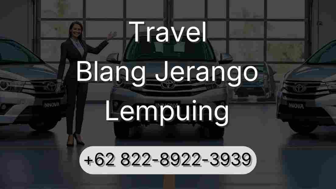 Travel Blang Jerango Lempuing