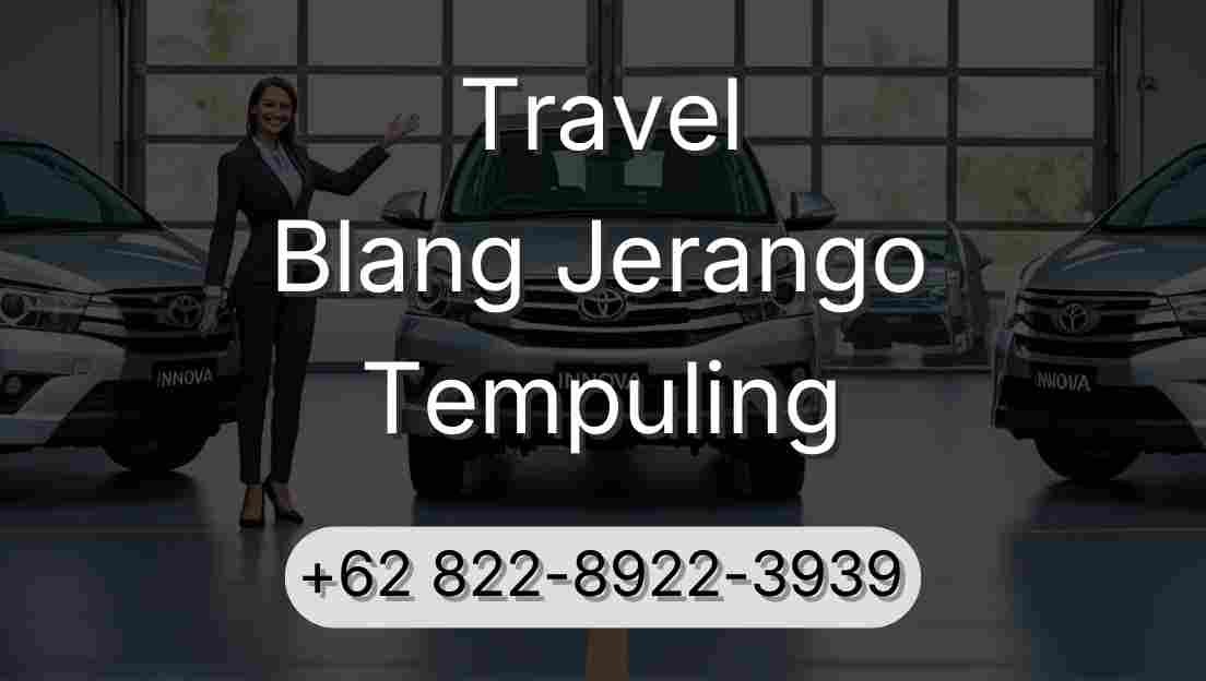 Travel Blang Jerango Tempuling