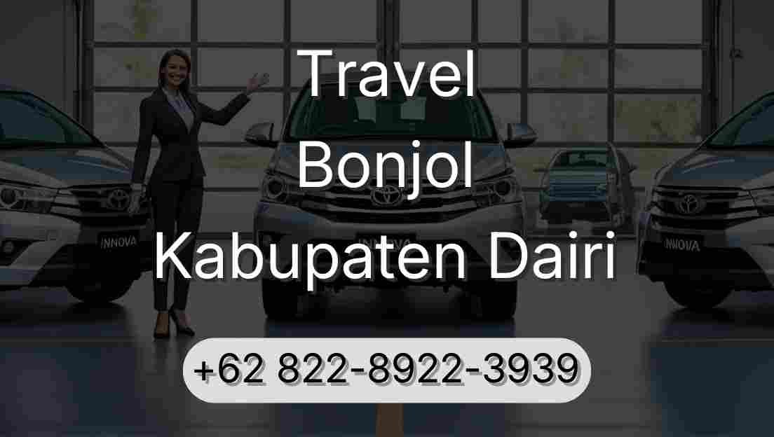 Travel Bonjol Kabupaten Dairi