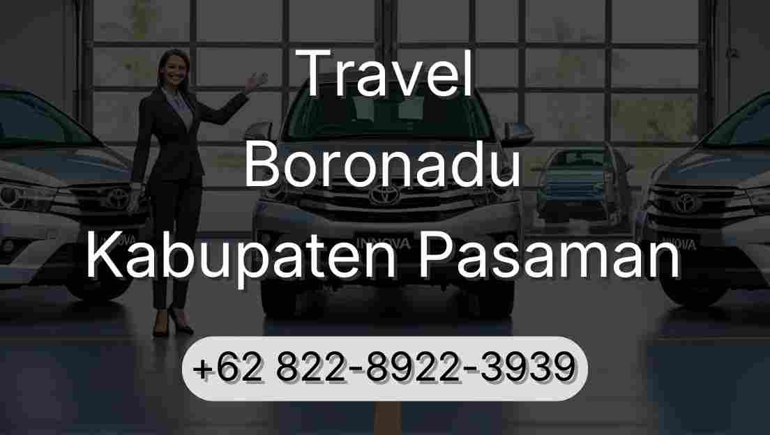 Travel Boronadu Kabupaten Pasaman