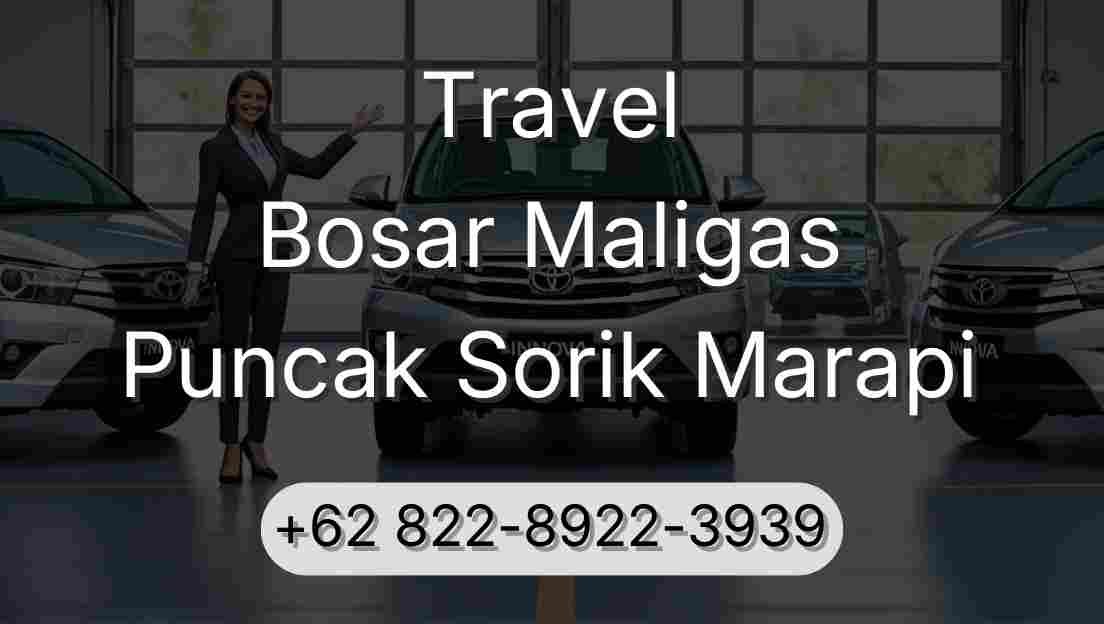 Travel Bosar Maligas Puncak Sorik Marapi