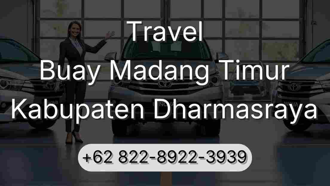 Travel Buay Madang Timur Kabupaten Dharmasraya