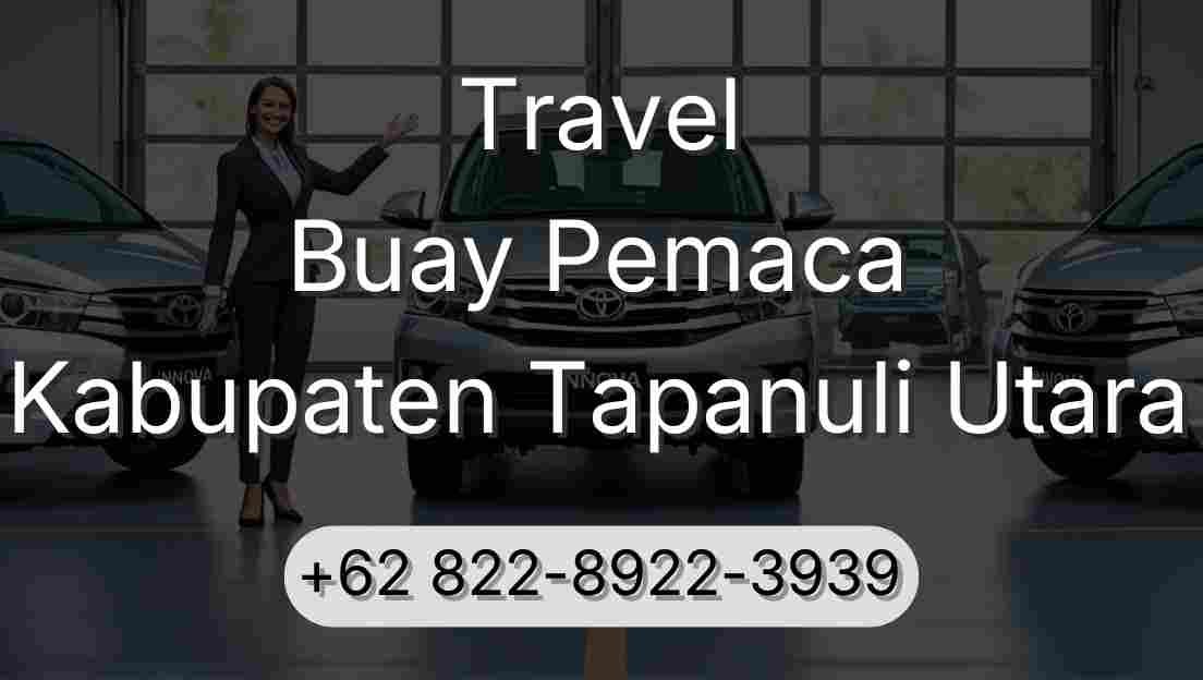 Travel Buay Pemaca Kabupaten Tapanuli Utara