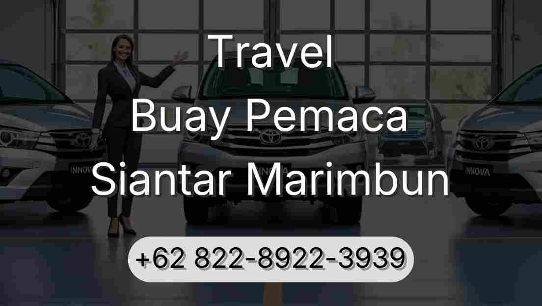 Travel Buay Pemaca Siantar Marimbun