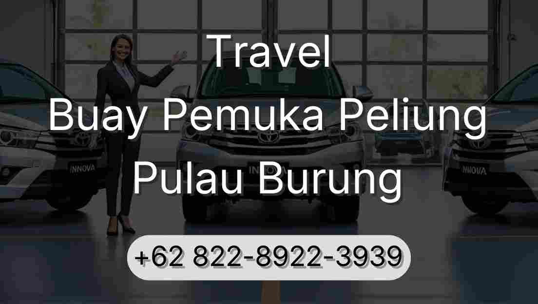 Travel Buay Pemuka Peliung Pulau Burung