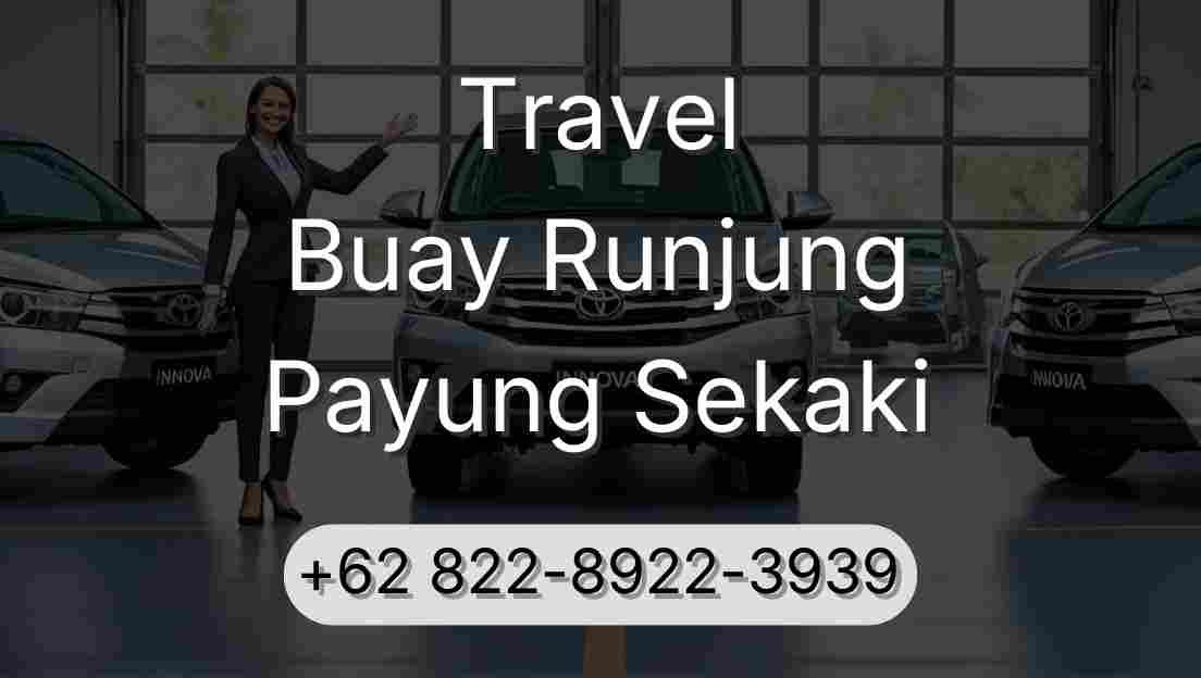 Travel Buay Runjung Payung Sekaki