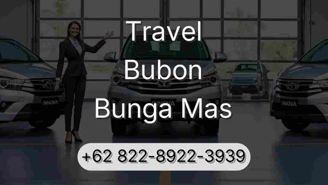 Travel Bubon Bunga Mas