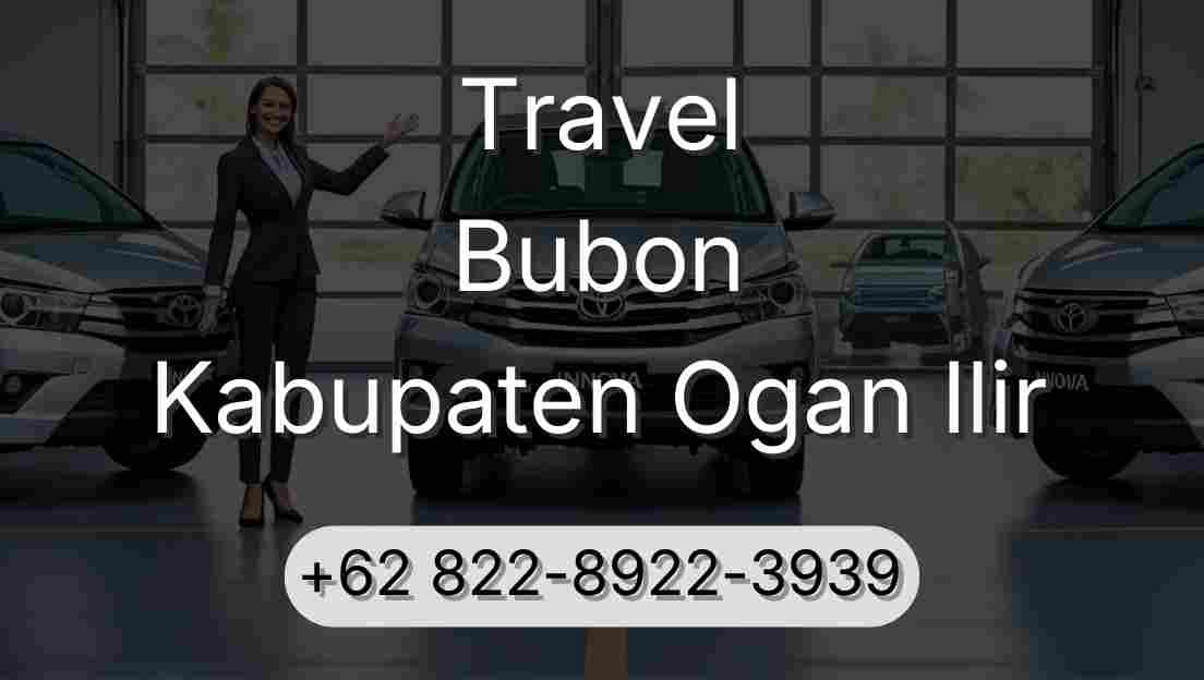 Travel Bubon Kabupaten Ogan Ilir
