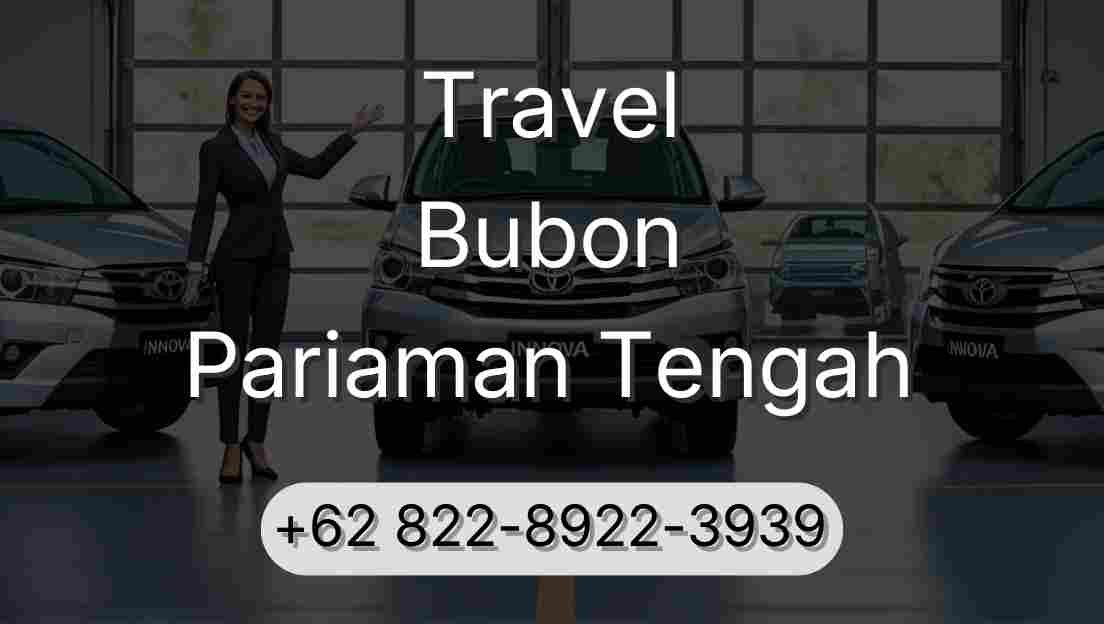 Travel Bubon Pariaman Tengah