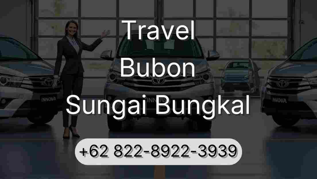 Travel Bubon Sungai Bungkal
