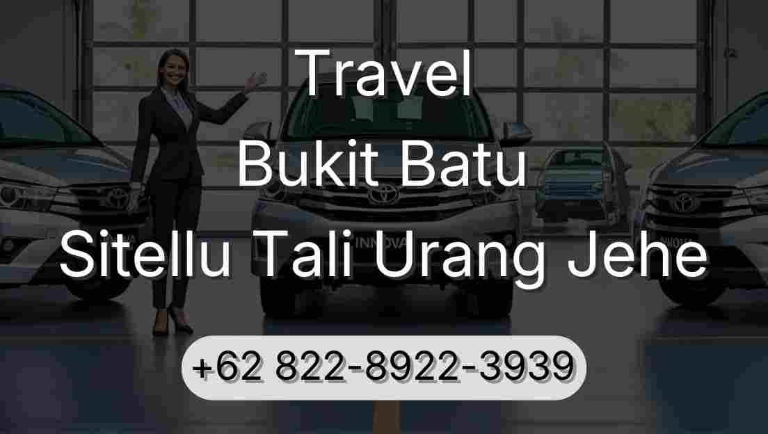 Travel Bukit Batu Sitellu Tali Urang Jehe