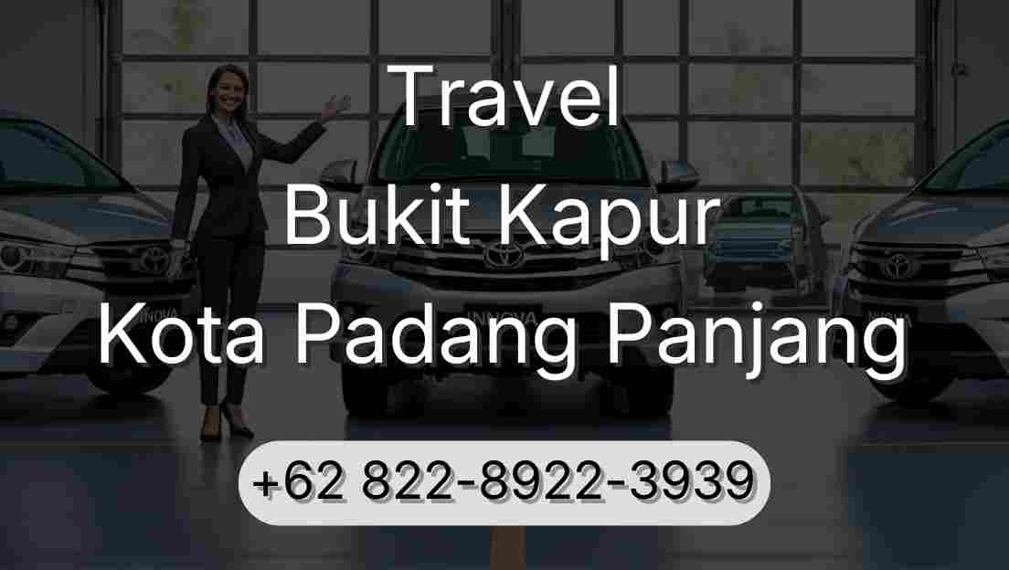 Travel Bukit Kapur Kota Padang Panjang