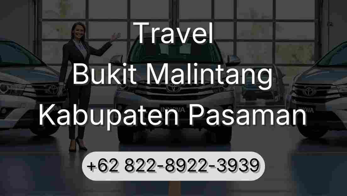 Travel Bukit Malintang Kabupaten Pasaman