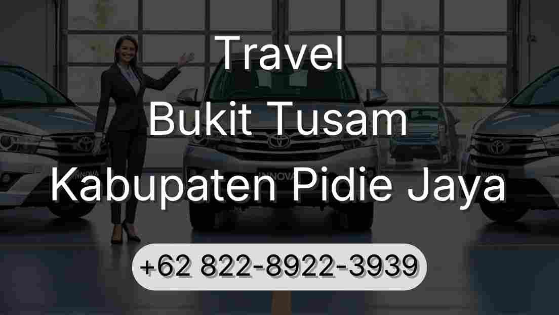 Travel Bukit Tusam Kabupaten Pidie Jaya