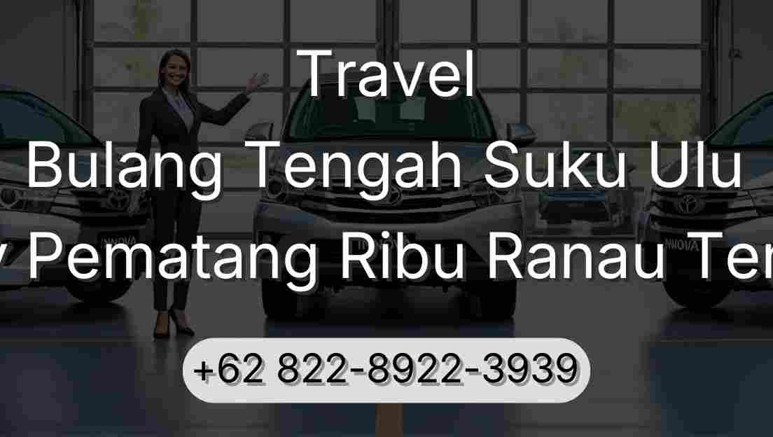 Travel Bulang Tengah Suku Ulu Buay Pematang Ribu Ranau Tengah