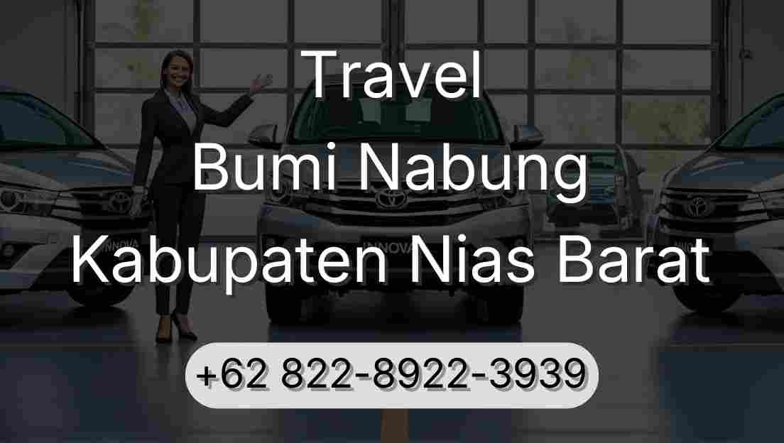 Travel Bumi Nabung Kabupaten Nias Barat