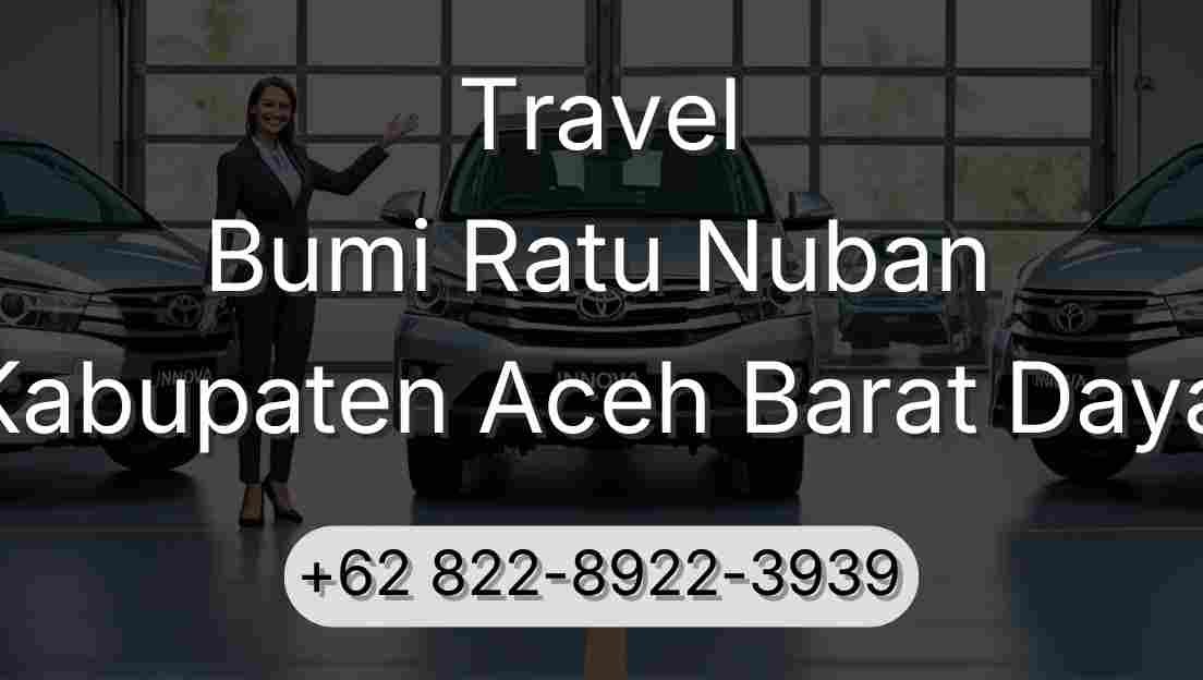 Travel Bumi Ratu Nuban Kabupaten Aceh Barat Daya