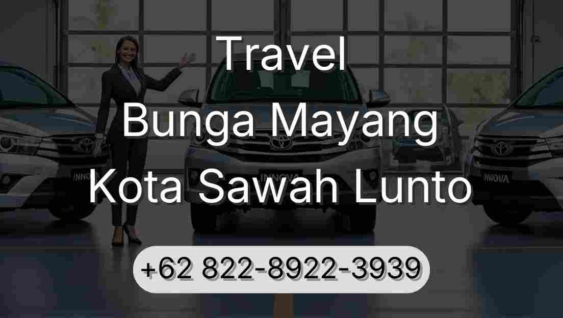 Travel Bunga Mayang Kota Sawah Lunto